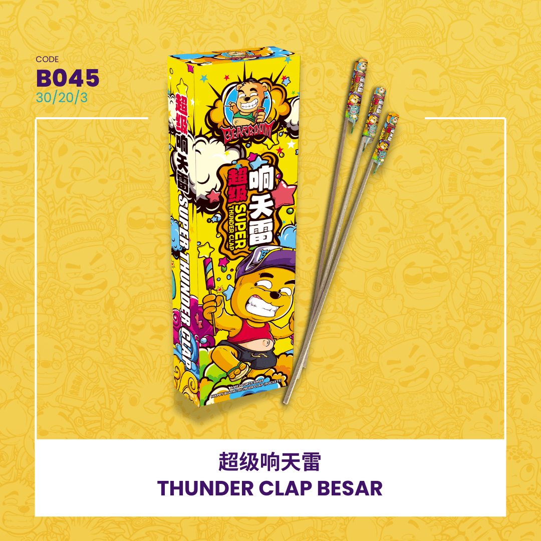 🚀THUNDER CLAP BESAR