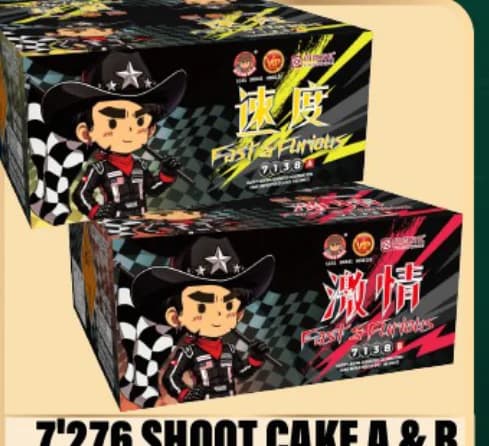 7 FT 276 SHOOT CAKE A&B FAST & FURIOUS