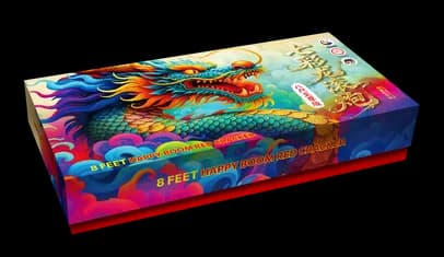 8 KAKI RAINBOW • COLORFUL DRAGON (NO BOM)