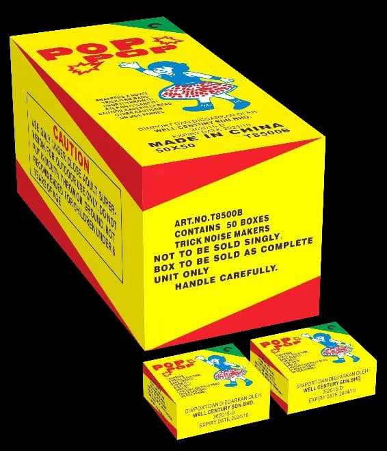 50 BIJI POP-POP KECIL