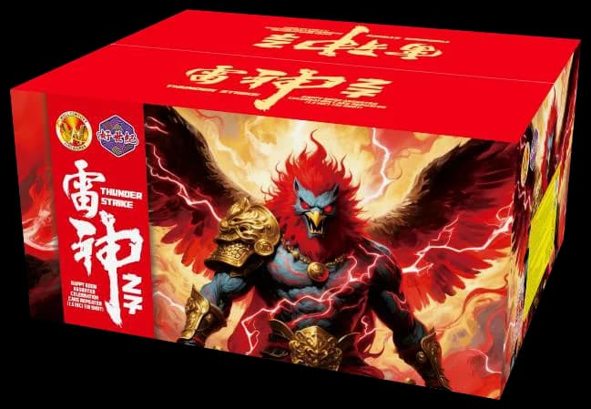 THUNDER STRIKE (FAN SHAPE / COLOUR BOX)
